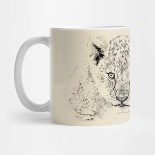 Baby Lion Cub | African Wildlife Mug